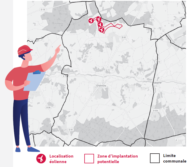 Le Projet Parc Eolien De Charnizay